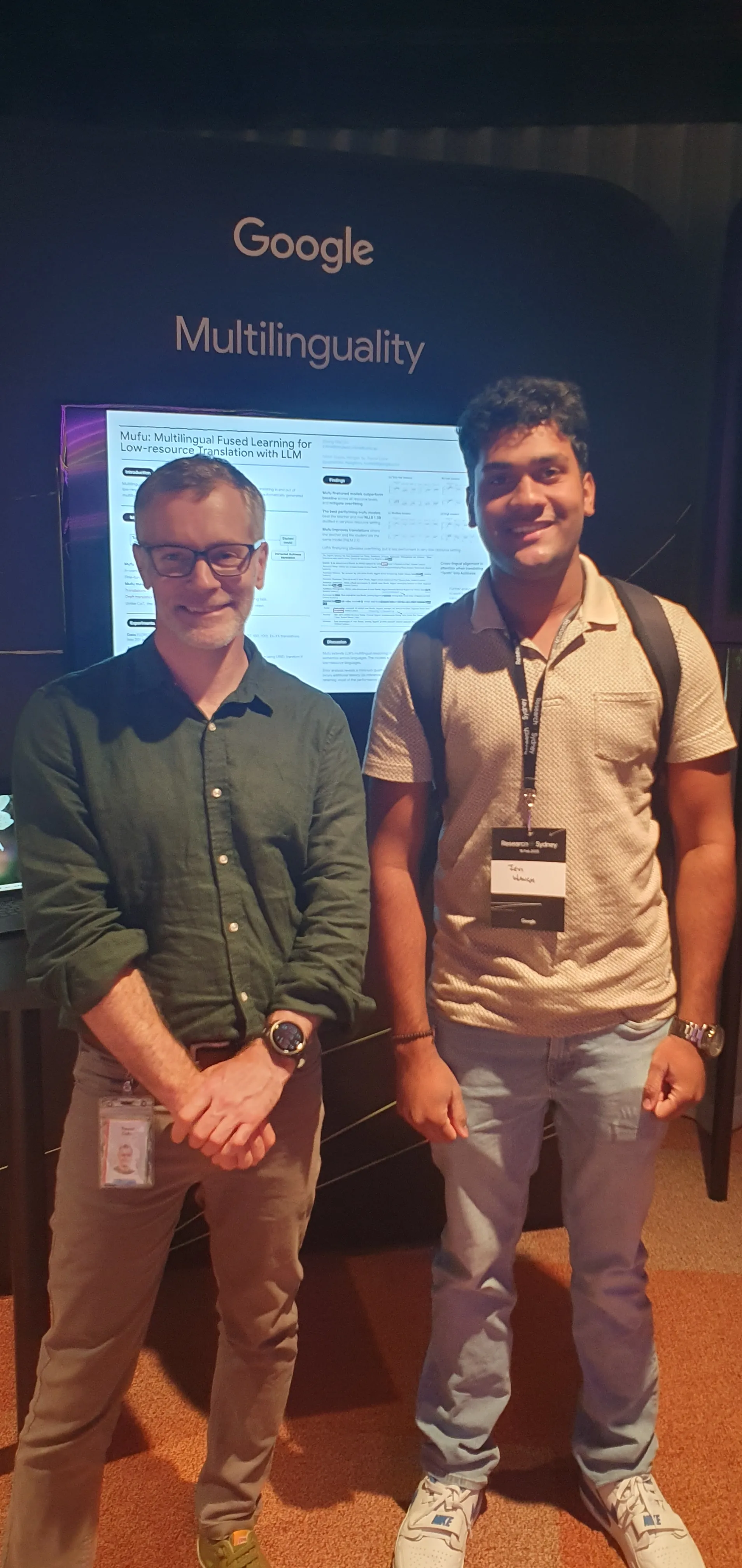 At Google with Trevor 2025